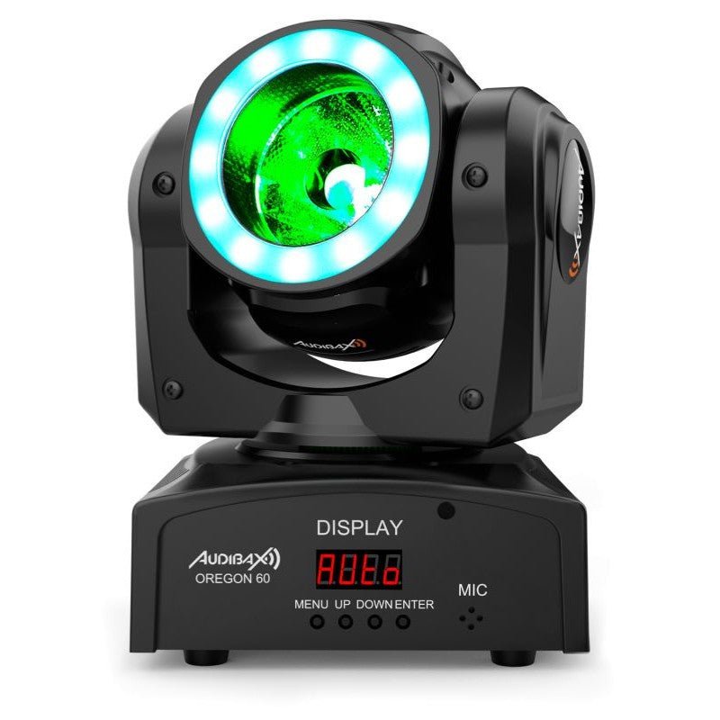 Audibax Oregon 60 - Cabeza Móvil Beam Alta Potencia 60W RGBW + Anillo LED - Tempo Shop
