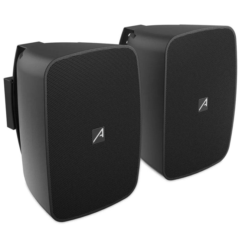 Audibax Ovo 4 G2 Negro Pareja de Altavoces Pasivos Pared 4 Pulgadas 100v / 8 ohm - Sonido profesional con certificación IP65