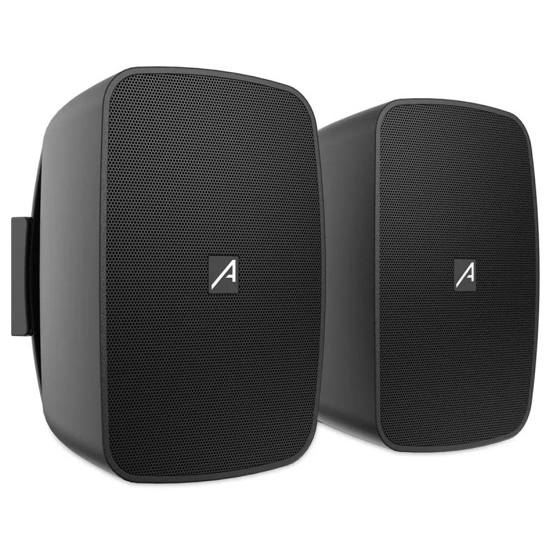 Audibax Ovo 4 G2 Negro Pareja de Altavoces Pasivos Pared 4 Pulgadas 100v / 8 ohm - Sonido profesional con certificación IP65