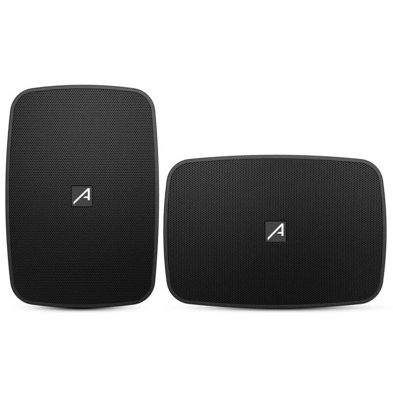 Audibax Ovo 4 G2 Negro Pareja de Altavoces Pasivos Pared 4 Pulgadas 100v / 8 ohm - Sonido profesional con certificación IP65