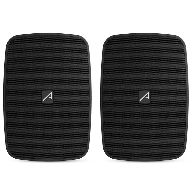 Audibax Ovo 4 G2 Negro Pareja de Altavoces Pasivos Pared 4 Pulgadas 100v / 8 ohm - Sonido profesional con certificación IP65