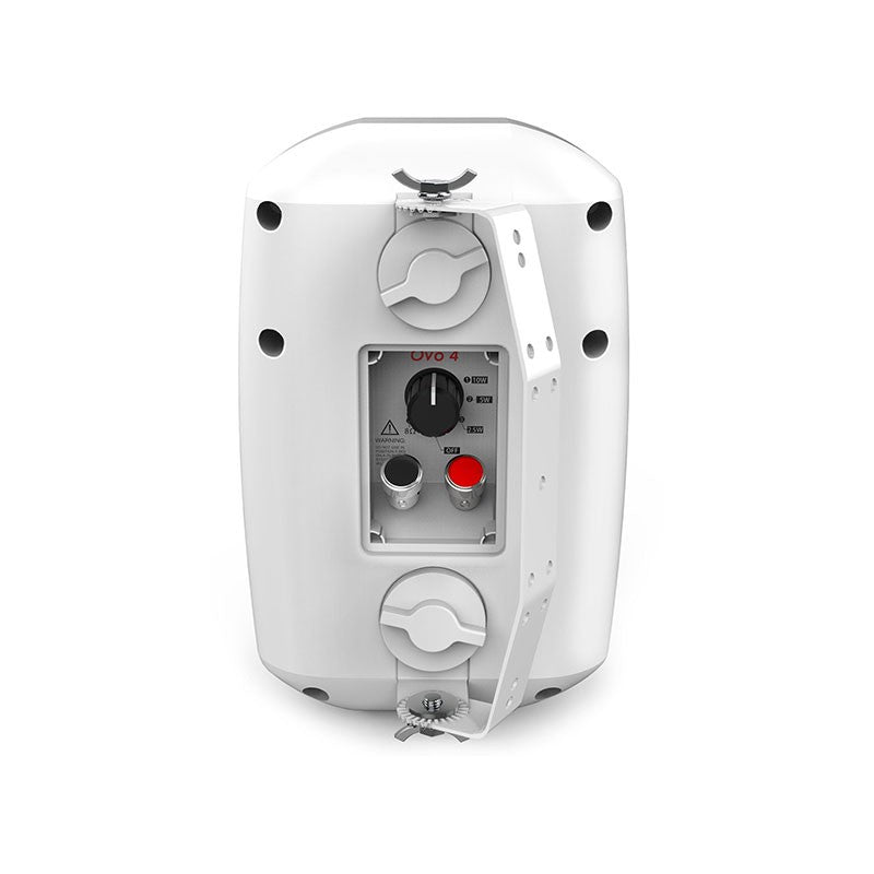 Audibax Ovo 4 White - Pareja de Altavoces Pasivos Pared 4" 100V / 8 ohm IP65 - Tempo Shop
