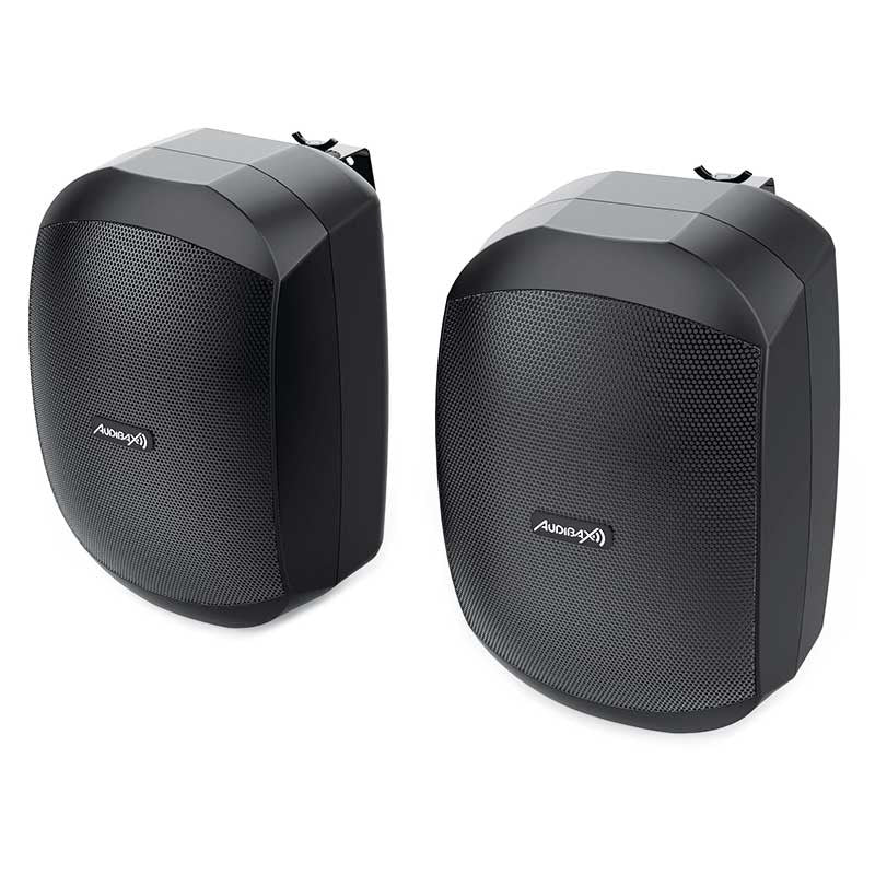 Audibax Ovo 5 Black - Pareja de Altavoces Pasivos Pared 5" 100V / 8 ohm IP65 - Tempo Shop