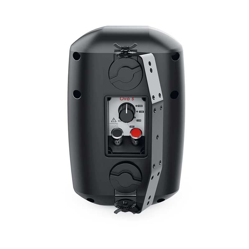 Audibax Ovo 5 Black - Pareja de Altavoces Pasivos Pared 5" 100V / 8 ohm IP65 - Tempo Shop