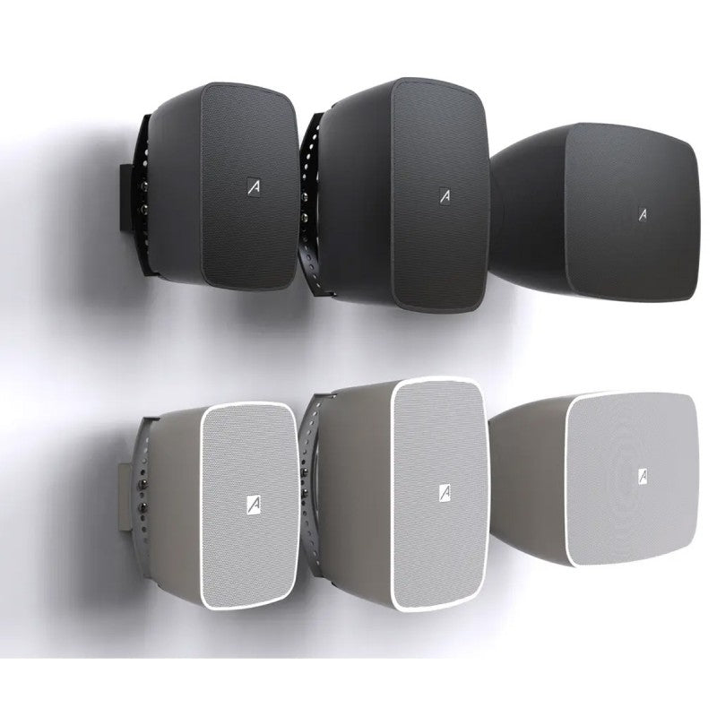 Audibax Ovo 5 G2 Negro Pareja - Altavoces Pasivos de Instalación en Pared y Exterior con Protección IP65