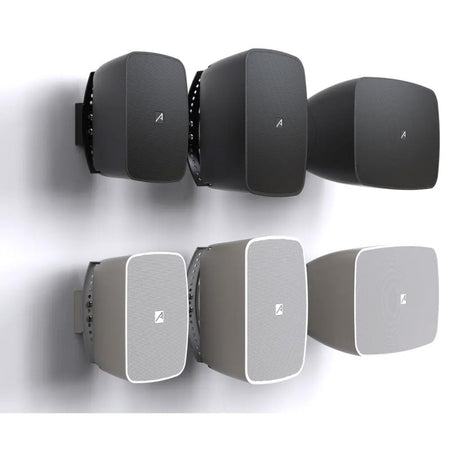 Audibax Ovo 5 G2 Negro Pareja - Altavoces Pasivos de Instalación en Pared y Exterior con Protección IP65