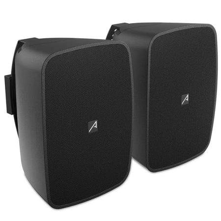 Audibax Ovo 5 G2 Negro Pareja - Altavoces Pasivos de Instalación en Pared y Exterior con Protección IP65