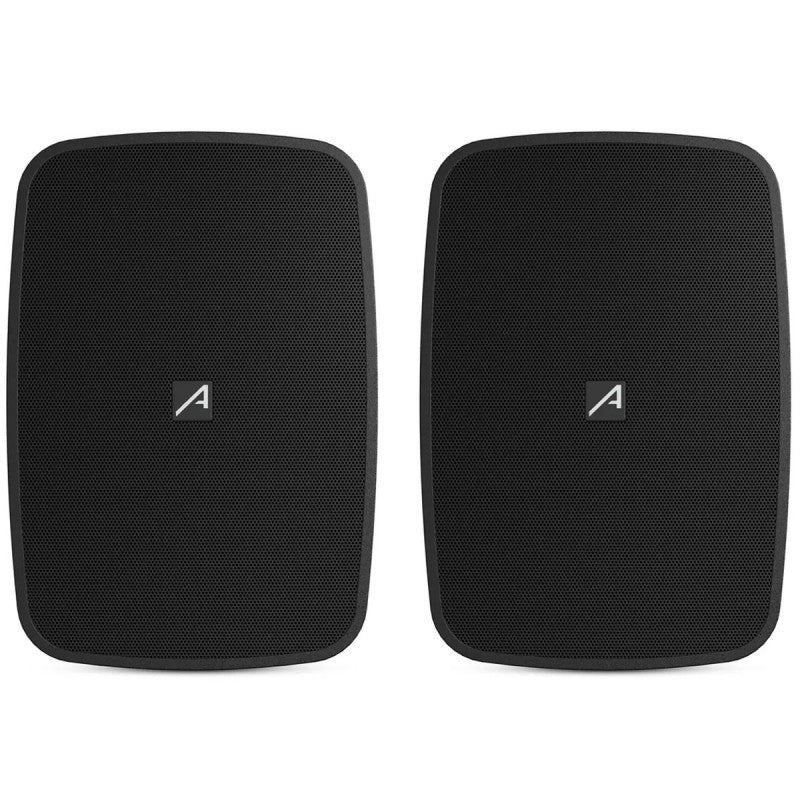 Audibax Ovo 5 G2 Negro Pareja - Altavoces Pasivos de Instalación en Pared y Exterior con Protección IP65