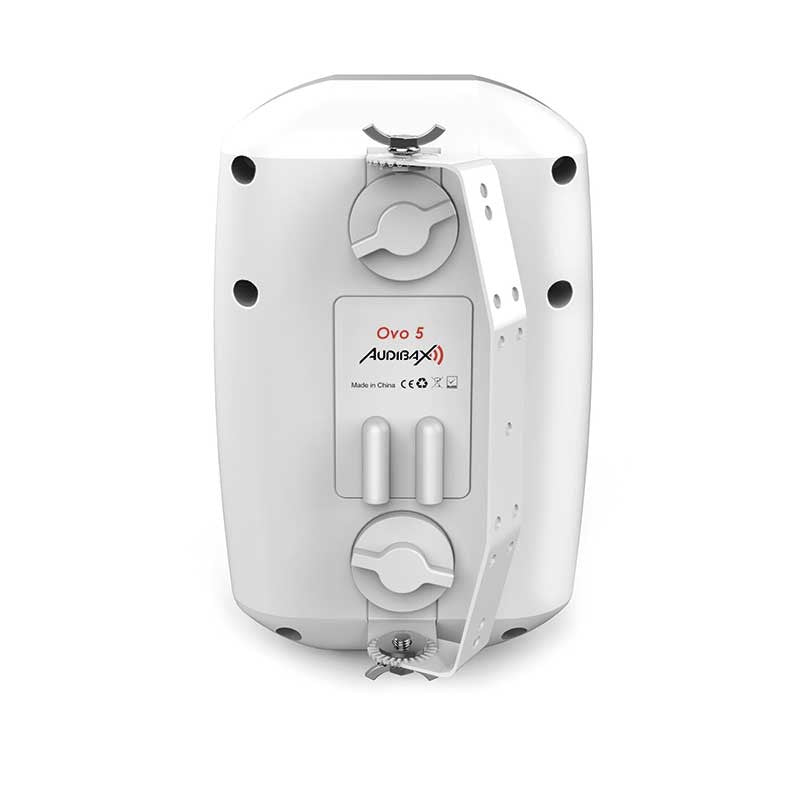 Audibax Ovo 5 White - Pareja de Altavoces Pasivos Pared 5" 100v / 8 Ohm IP65 - Tempo Shop