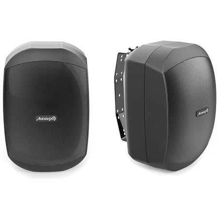 Audibax Ovo 6 Black - Pareja de Altavoces Pasivos Pared 6 Pulgadas 100V / 8 ohm IP65 - Tempo Shop