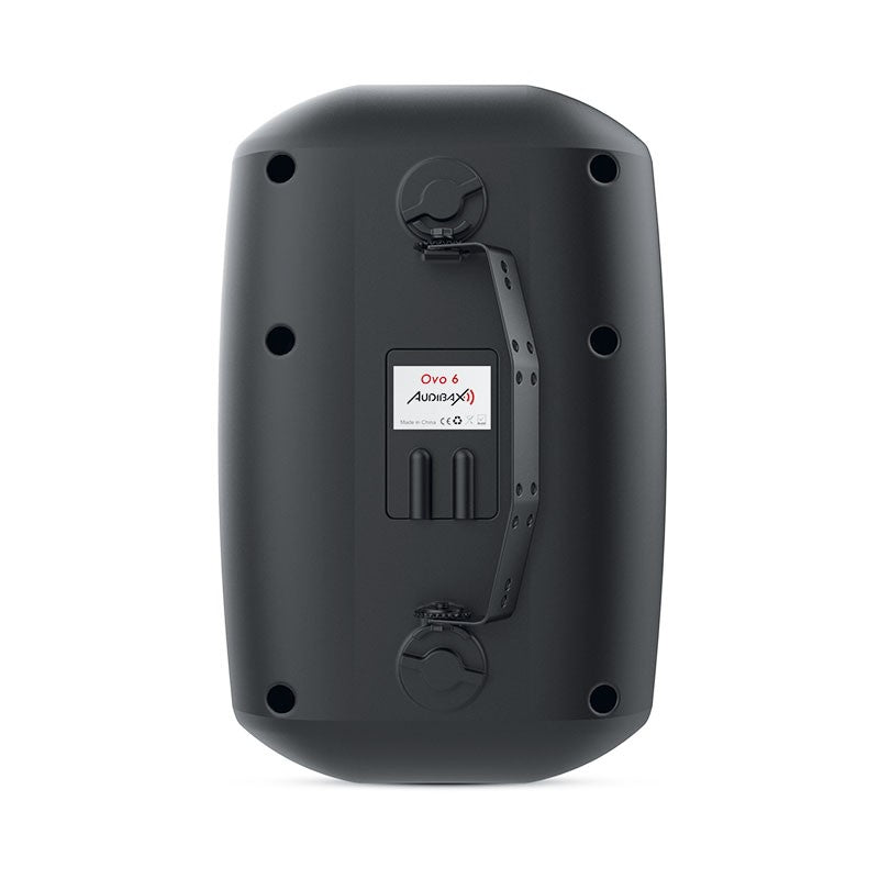 Audibax Ovo 6 Black - Pareja de Altavoces Pasivos Pared 6 Pulgadas 100V / 8 ohm IP65 - Tempo Shop