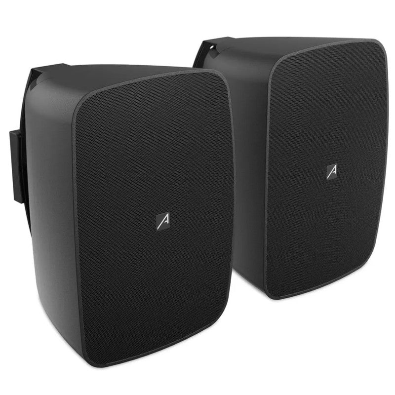 Audibax OVO 6 G2 Negro Pareja - Altavoces Pasivos de Pared 16.5 cm 100V / 8 ohm IP65