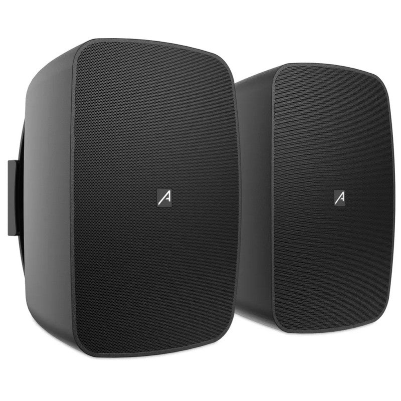 Audibax OVO 6 G2 Negro Pareja - Altavoces Pasivos de Pared 16.5 cm 100V / 8 ohm IP65