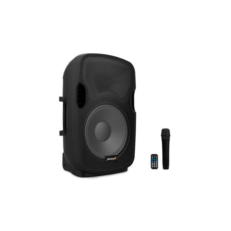 Audibax Party 12 - Altavoz Activo Profesional 12" 500W Pico Bluetooth + Soporte + Cable + Micro - Tempo Shop