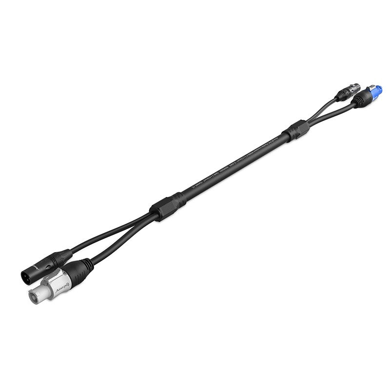Audibax PC-XLR-250 - Cable Híbrido Señal y Alimentación