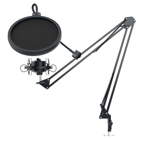 Audibax Podcast Studio - Kit Soporte Micrófono + Araña + Anti - Pop - Tempo Shop
