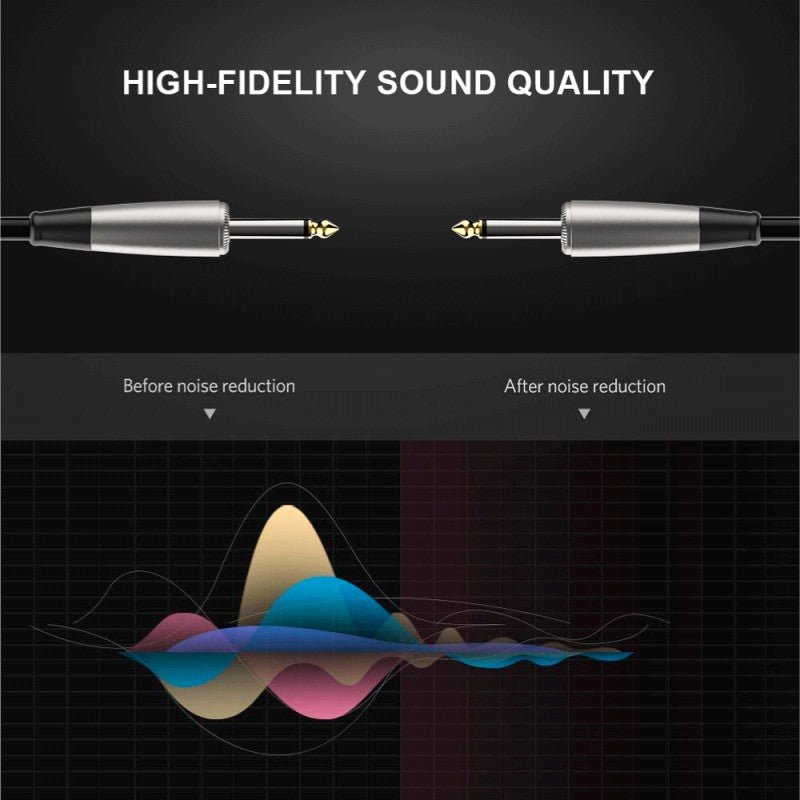 Audibax Power Amp 10145106 - Cable 1.5m Jack Mono - Jack Mono 2 x 2,5 Cable Altavoz - Tempo Shop