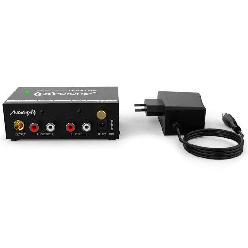 Audibax PP4000 - Preamplificador Previo Phono RIAA Único en el mercado con Interruptor ON/OFF - Tempo Shop