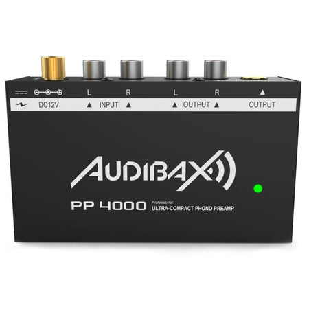 Audibax PP4000 - Preamplificador Previo Phono RIAA Único en el mercado con Interruptor ON/OFF - Tempo Shop