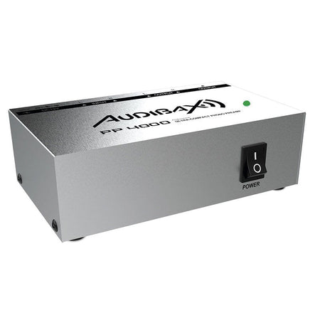 Audibax PP4000 Silver - Preamplificador Previo Phono RIAA Único en el mercado con Interruptor ON/OFF - Tempo Shop