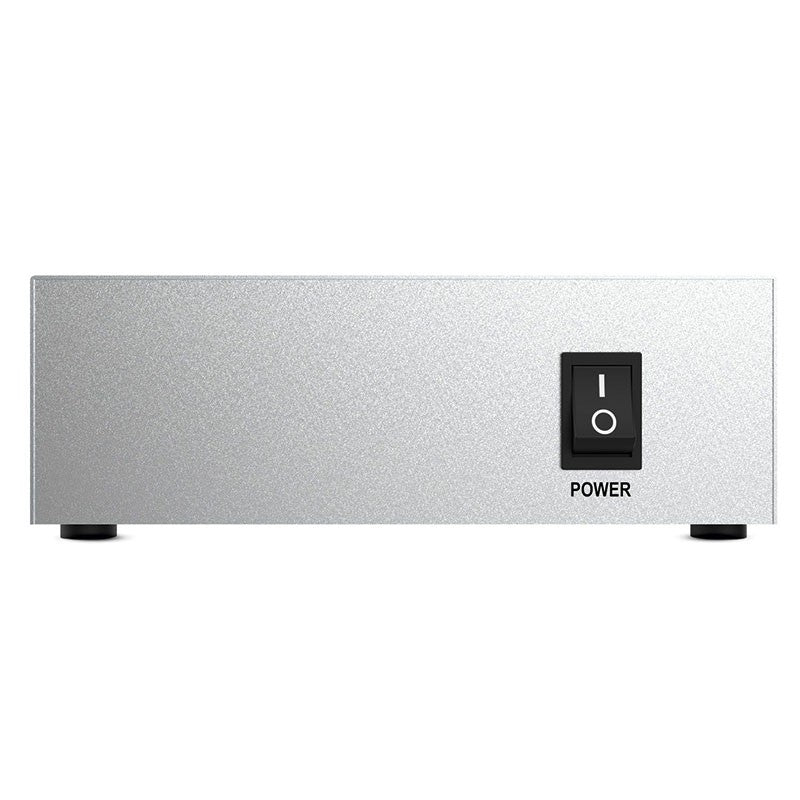 Audibax PP4000 Silver - Preamplificador Previo Phono RIAA Único en el mercado con Interruptor ON/OFF - Tempo Shop