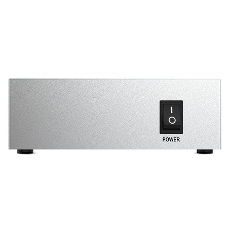 Audibax PP4000 Silver - Preamplificador Previo Phono RIAA Único en el mercado con Interruptor ON/OFF - Tempo Shop