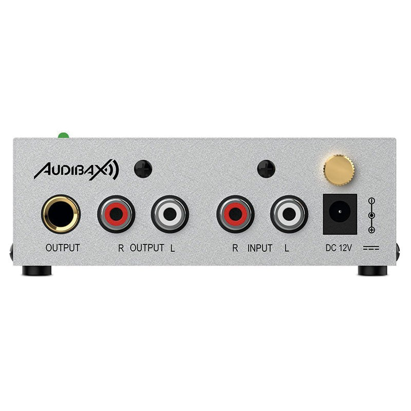 Audibax PP4000 Silver - Preamplificador Previo Phono RIAA Único en el mercado con Interruptor ON/OFF - Tempo Shop