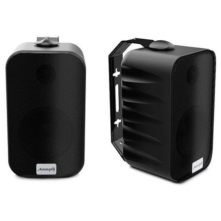 Audibax PR - 42T Black - Altavoces 4 Pulgadas 100V Instalación 2 Vías 75W con soporte - Tempo Shop