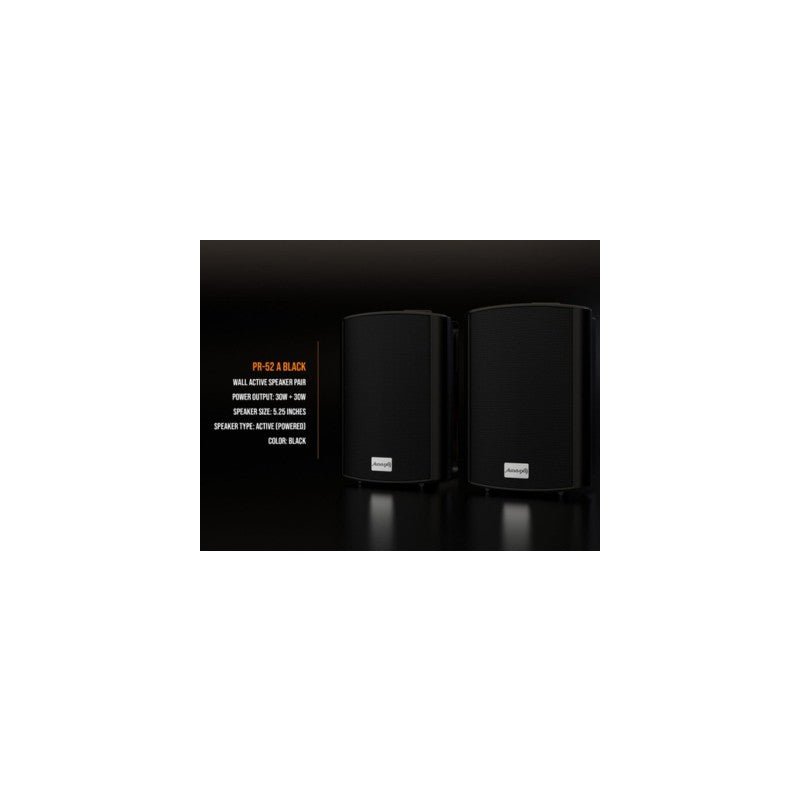 Audibax PR - 52 A Black - Pareja de Altavoces Activos - Tempo Shop