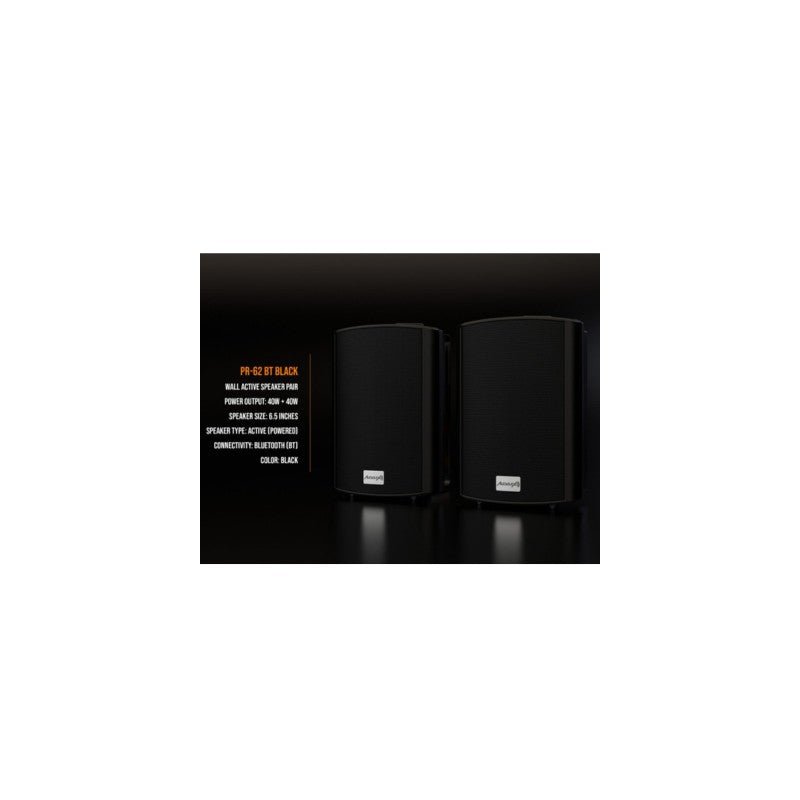 Audibax PR - 62 BT Black - Pareja de Altavoces Bluetooth - Tempo Shop
