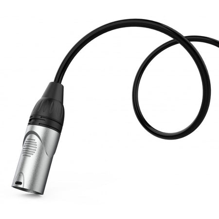 Audibax Pro 10116235 - Cable XLR Macho a Jack Balanceado 1,5 m Negro - Tempo Shop