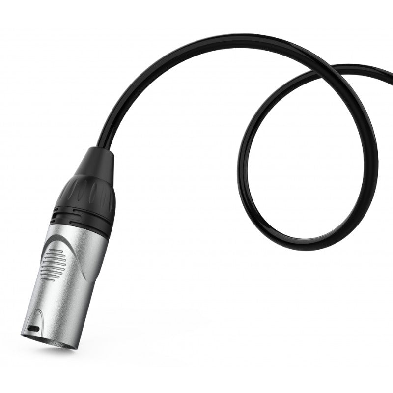 Audibax Pro 10116235 - Cable XLR Macho a Jack Balanceado 1,5 m Negro - Tempo Shop