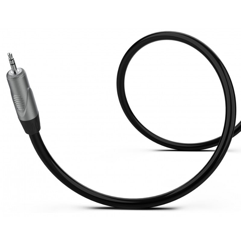 Audibax Pro 10116255 - Cable 2 XLR Macho a Minijack Stereo 3m Negro - Tempo Shop