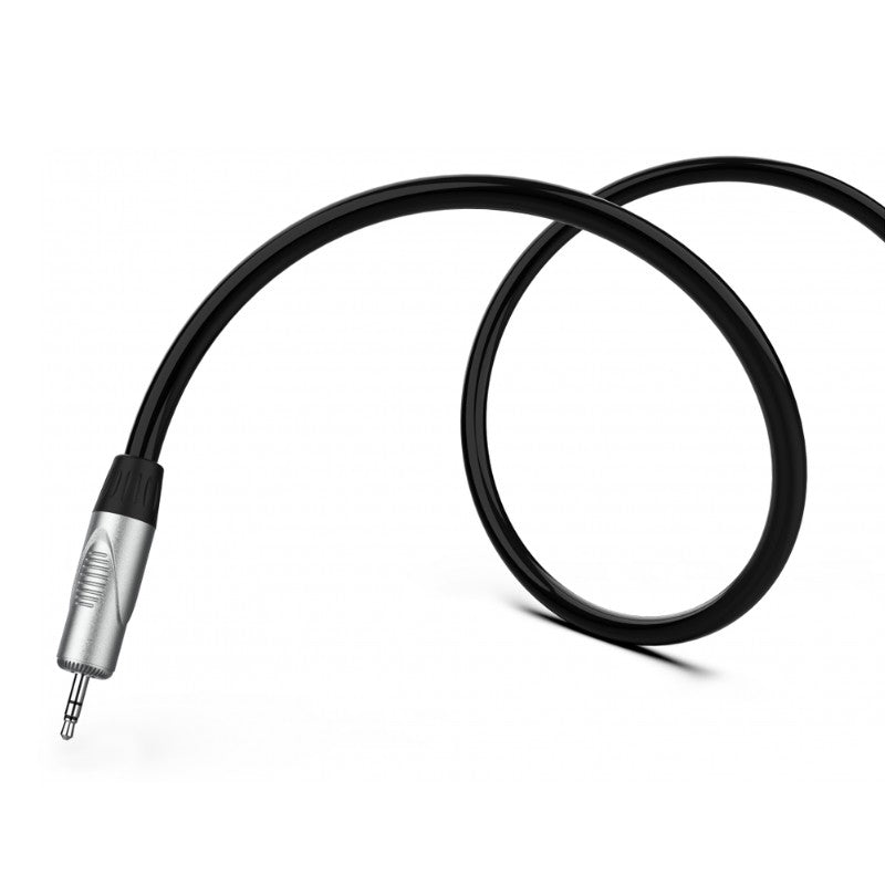 Audibax Pro 10145144 - Cable Minijack St - 2 RCA Macho 6m Negro - Tempo Shop