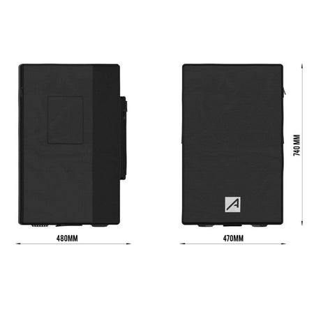 Audibax Pro AM15-001 - Funda para Manhattan 15A en nylon tipo cordura (resistente al agua) - Tempo Shop