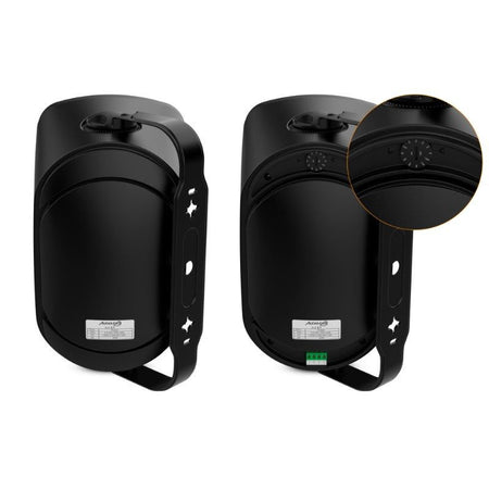 Audibax Pro Bali 5 TB - Altavoces pasivos de exterior IP65 de 5″ para pared (pareja) con taps 100V/70V y modo 8 Ω - Tempo Sho