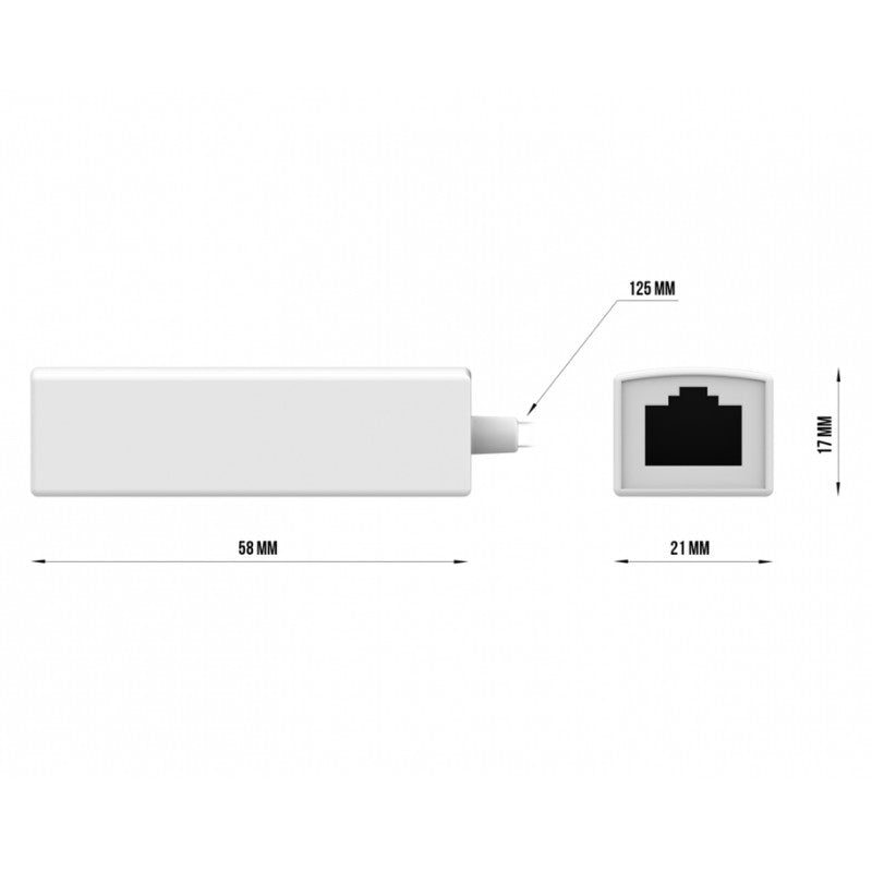 Audibax Pro Cable USB-485 - Conversor USB a RS-485/RS-422 con RJ45 y chip FT232RL (protección 600 W/línea) - Tempo Shop