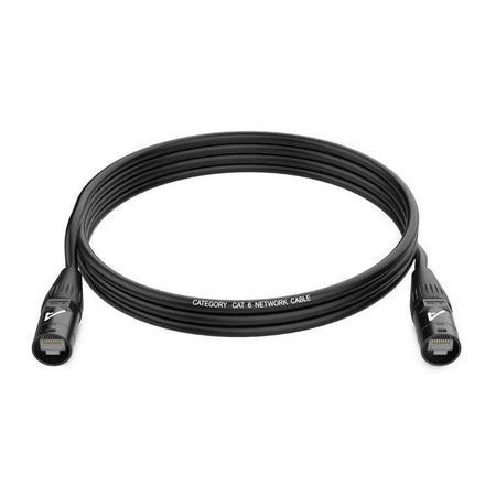 Audibax Pro CAT6 7,5M Pro - Cable Ethernet CAT6 de 7,5 m con conectores RJ45 tipo EtherCon y doble blindaje - Tempo Shop