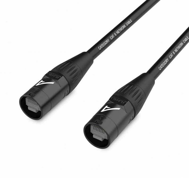 Audibax Pro CAT6 7,5M Pro - Cable Ethernet CAT6 de 7,5 m con conectores RJ45 tipo EtherCon y doble blindaje - Tempo Shop