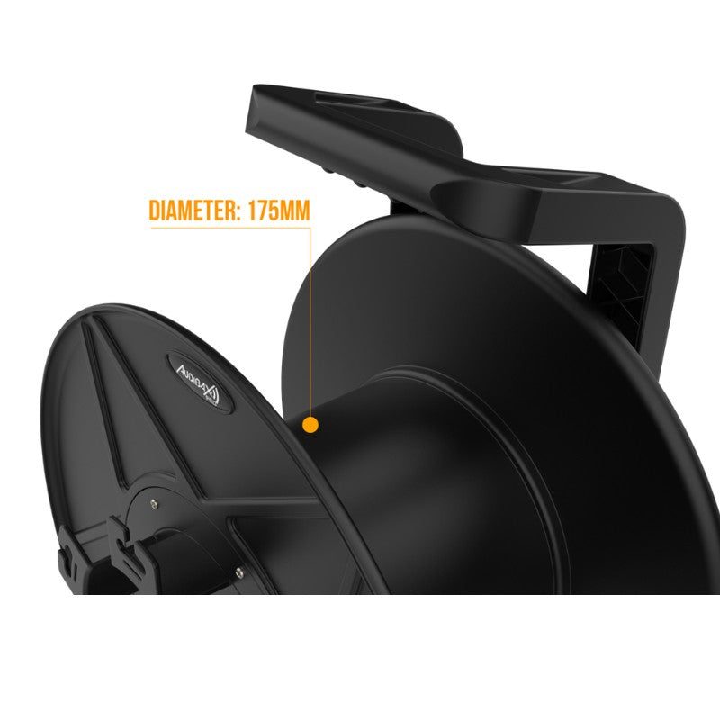 Audibax Pro CDM300 - Tambor enrollacables profesional Ø 380 mm con freno y brida delantera - Tempo Shop