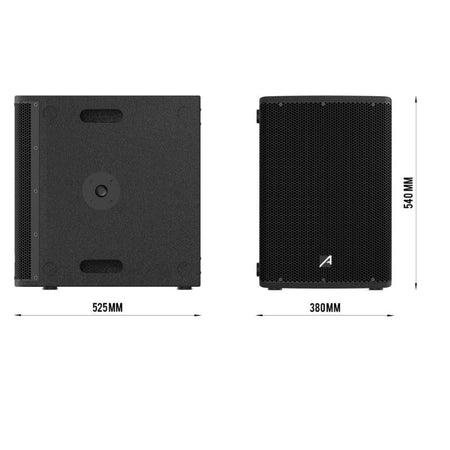 Audibax Pro Columbia 12S - Subwoofer pasivo de 12" (600 W RMS, 8 Ω, 126 dB) - Tempo Shop