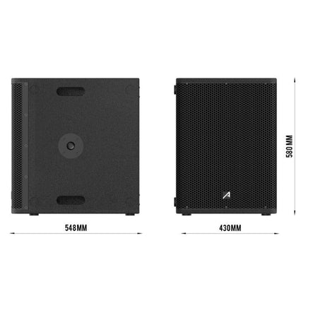 Audibax Pro Columbia 15S - Subwoofer pasivo de 15" (600 W RMS, 8 Ω, 127 dB) - Tempo Shop