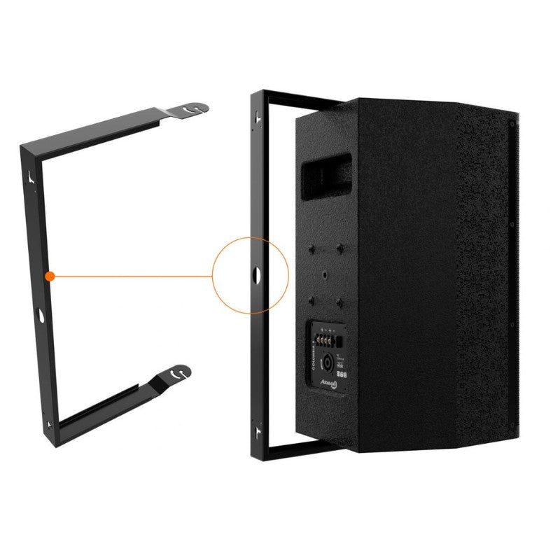 Audibax Pro Columbia 8 - Altavoz pasivo 2 vías de 8″, 250 W RMS, soporte incluido - Tempo Shop