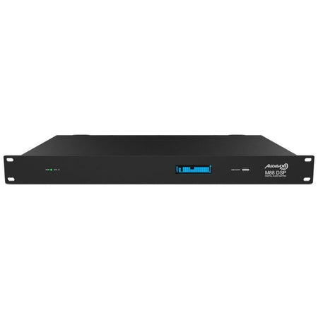 Audibax Pro M88 DSP - Matriz digital 8×8 con DSP de 32 bits, control por USB/Ethernet/RS232/485 y conexiones Euroblock - Temp
