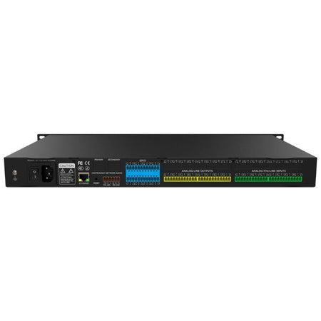 Audibax Pro M88 DSP - Matriz digital 8×8 con DSP de 32 bits, control por USB/Ethernet/RS232/485 y conexiones Euroblock - Temp