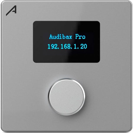 Audibax Pro M88 WP1 - Panel de pared PoE con mando de volumen para control de matriz (UDP/TCP-IP) - Tempo Shop
