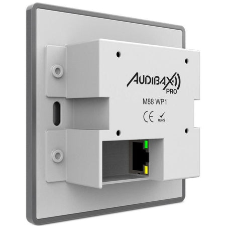 Audibax Pro M88 WP1 - Panel de pared PoE con mando de volumen para control de matriz (UDP/TCP-IP) - Tempo Shop