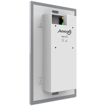 Audibax Pro M88 WP2 - Panel de pared PoE con 8 botones programables para control de matriz (UDP/TCP-IP) - Tempo Shop