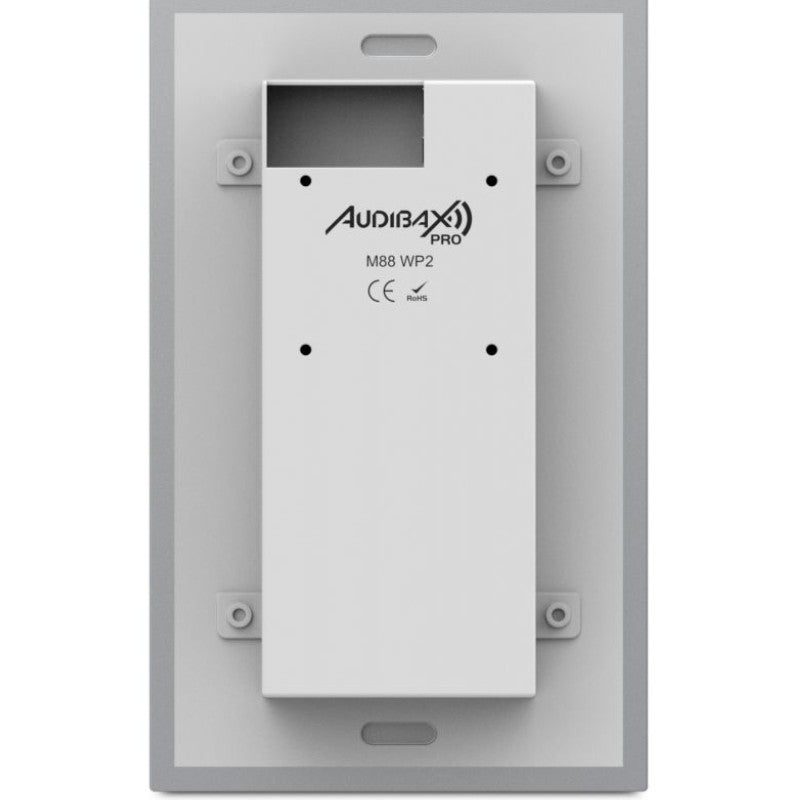 Audibax Pro M88 WP2 - Panel de pared PoE con 8 botones programables para control de matriz (UDP/TCP-IP) - Tempo Shop