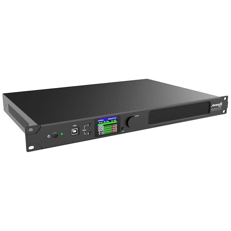 Audibax Pro MA2500T DSP - Amplificador de matriz 19″ 2×300 W con DSP y control Ethernet (Low-Z/70/100 V) - Tempo Shop